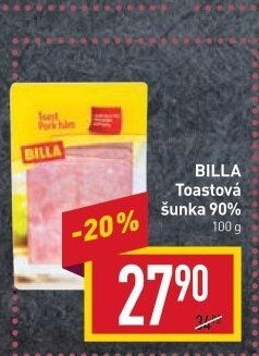 Šunka toastová Billa