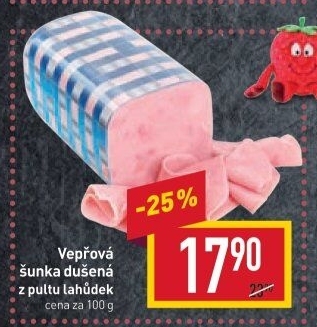 Šunka vepřová dušená