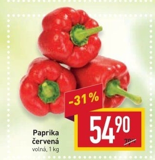 Paprika červená