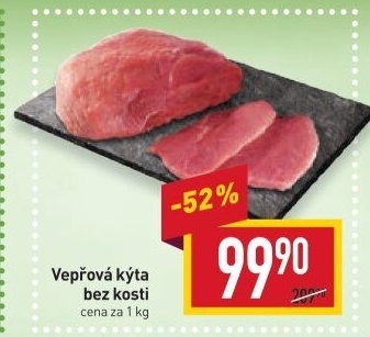 Vepřová kýta bez kosti