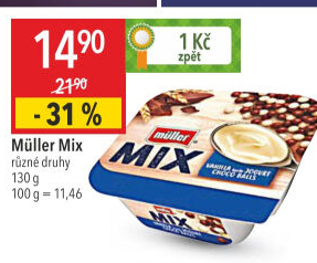 Jogurt Müller Mix