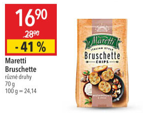 Krekry Maretti Bruschette