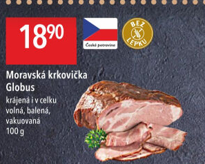 Moravská krkovice Globus