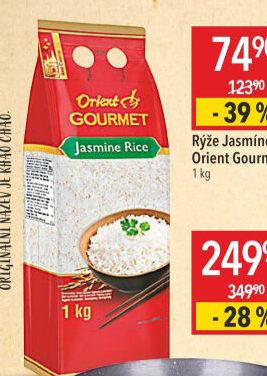 Rýže jasmínová Orient Gourmet