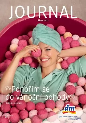 akční leták dm drogerie 12.10.2023-8.11.2023