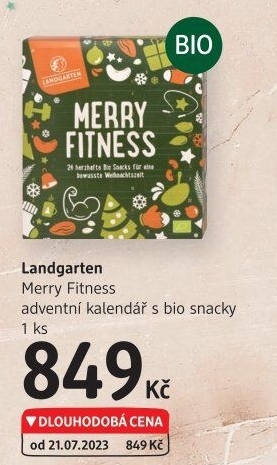 Adventní kalendář bio Landgarten