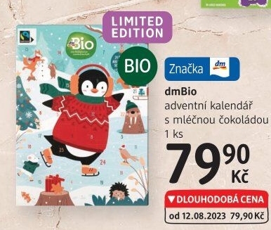 Adventní kalendář dm Bio