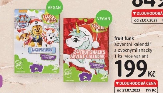 Adventní kalendář Fruit Funk