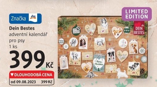 Adventní kalendář pro psy Dein Bestes