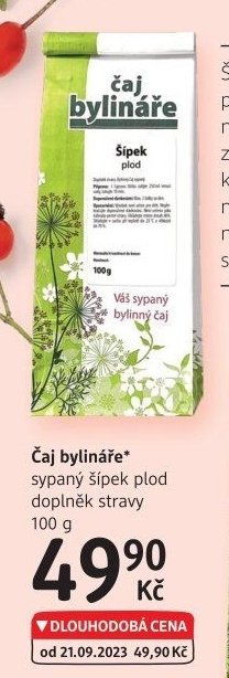 Čaj sypaný bylinný bylináře Apotheke