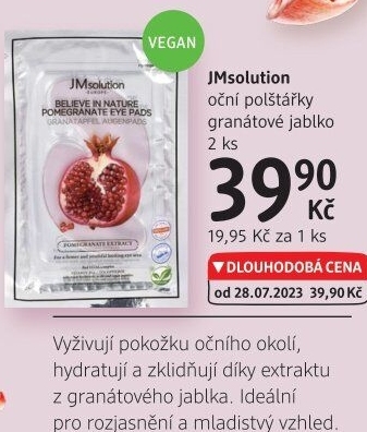 Oční polštářky JMsolution