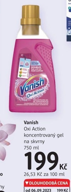 Odstraňovač skvrn gelový Vanish Oxi Action