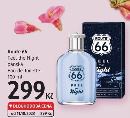 Pánská toaletní voda Feel the Night Route 66