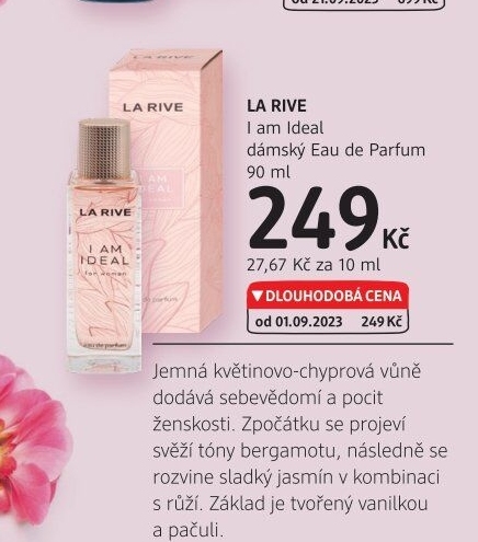 Parfémovaná voda dámská I am Ideal La Rive