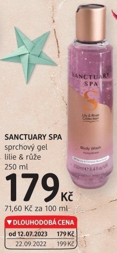 Sprchový gel Sanctuary Spa