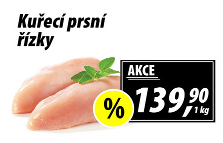 Kuřecí prsní řízky