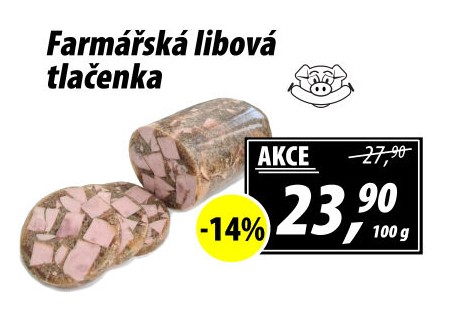 Tlačenka farmářská libová