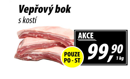 Vepřový bok s kostí