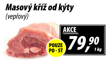 Vepřový kříž od kýty