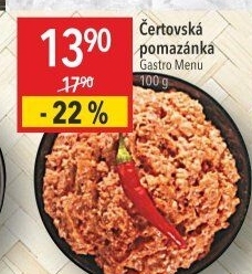 Čertovská pomazánka