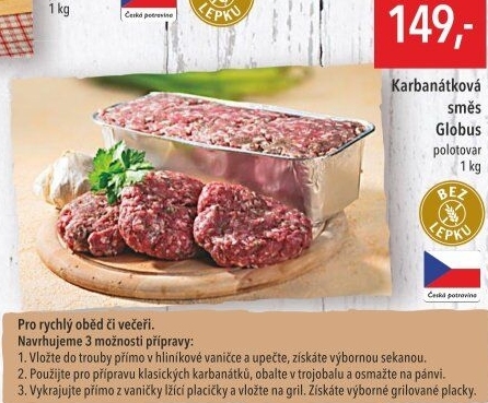 Karbanátková směs Globus