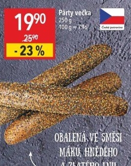 Pečivo Párty večka