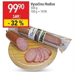 Salám Vysočina 1967 Vysočina Hodice