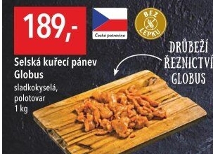 Selská kuřecí pánev Globus