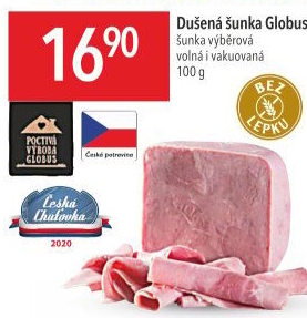 Šunka dušená výběrová Globus