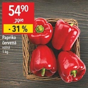 Paprika červená