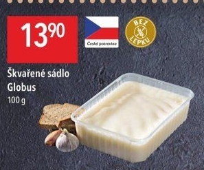 Sádlo škvařené Globus