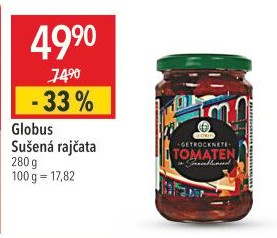 Sušená rajčata Globus