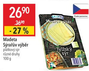 Sýr tylžský Sýrařův výběr Madeta