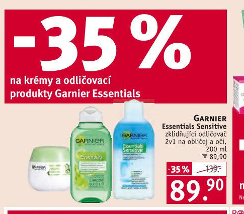 Odličovač očí Sensitive Essentials Garnier