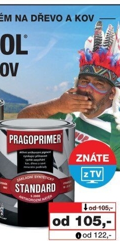 Barva na kov Standard Pragoprimer