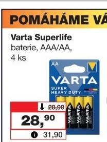 Baterie Superlife Varta