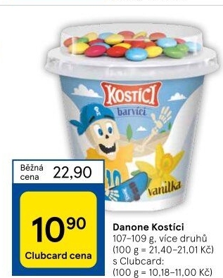 Dezert Kostíci Danone