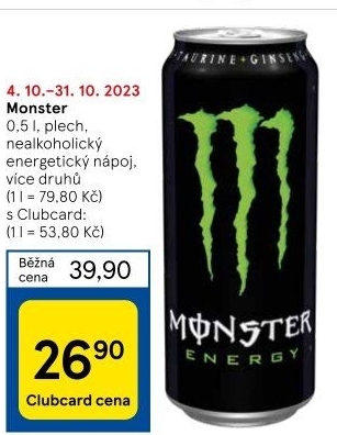 Energetický nápoj Monster Energy