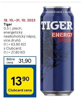 Energetický nápoj Tiger