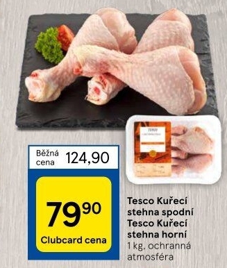 Kuřecí stehna Tesco