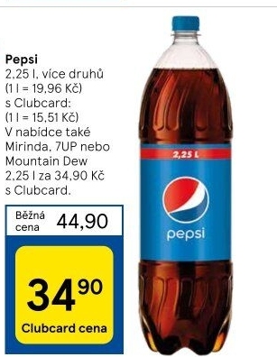 Limonáda Pepsi