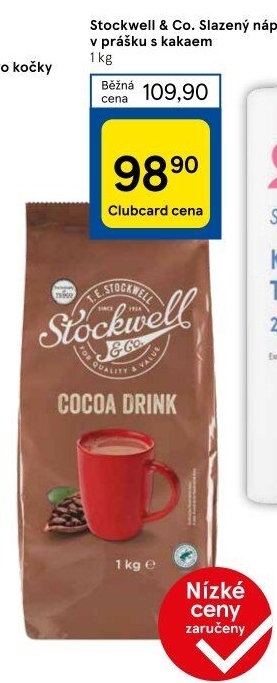 Nápoj instantní kakaový Stockwell &amp