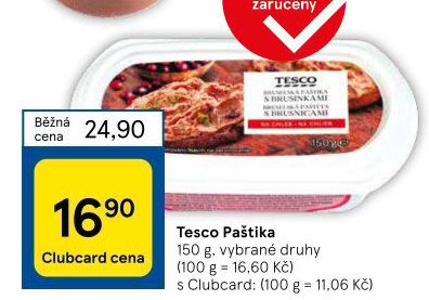 Paštika Tesco