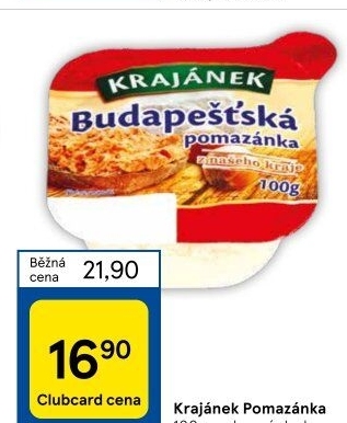 Pomazánky Krajánek