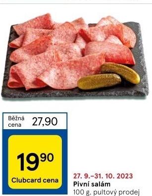 Salám pivní