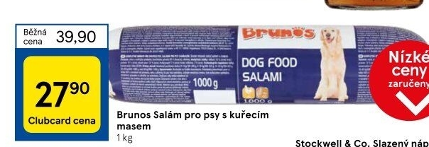 Salám pro psy Brunos