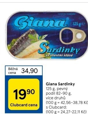 Sardinky Giana