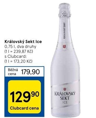 Sekt Ice Královský sekt