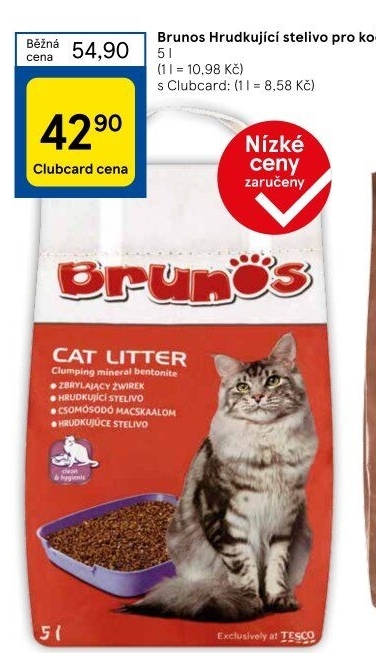 Stelivo pro kočky Brunos