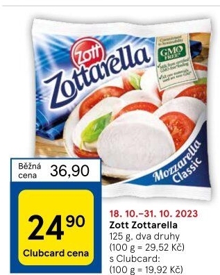 Sýr Zottarella Zott